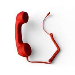 Giftable Retro Phone Handset USB-C Red Wired Receiver for iPhone 15 Android – Fun Desk Gift