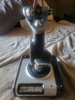 Logitech Saitek X52 Pro Flight Control System  Simulator Joystick 