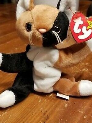 Rare Errors 1996 TY Chip Beanie Baby PVC Pellets