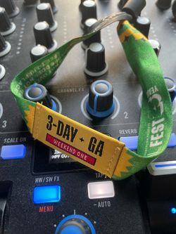 ACL Music Festival wristband in Austin TX
