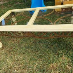 Klaussner Company Coffee Table And Side Table