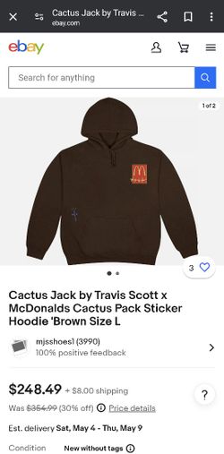 Travis Scott Cactus Pack Limited McDonald Sweater for Sale in Wrightwood,  CA - OfferUp