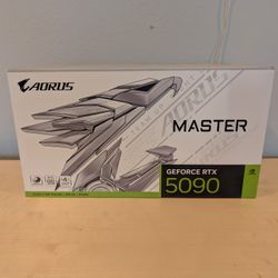 BNIB RTX 5090 AORUS MASTER ICE