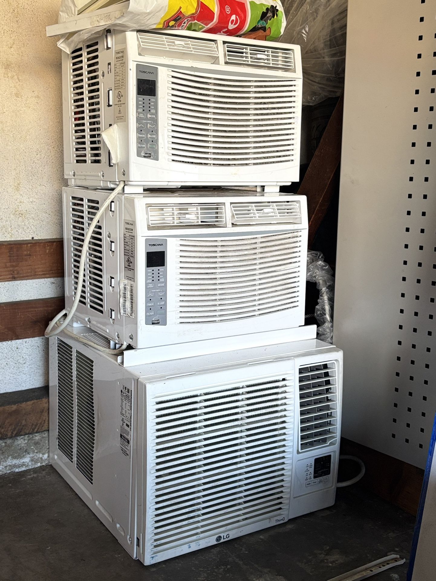 THREE AIR CONDITIONERS