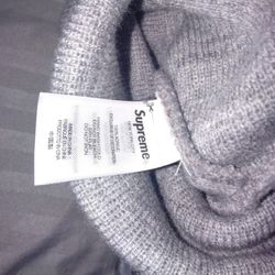 Supreme Doom Beanies New Authentic Black And Gray 