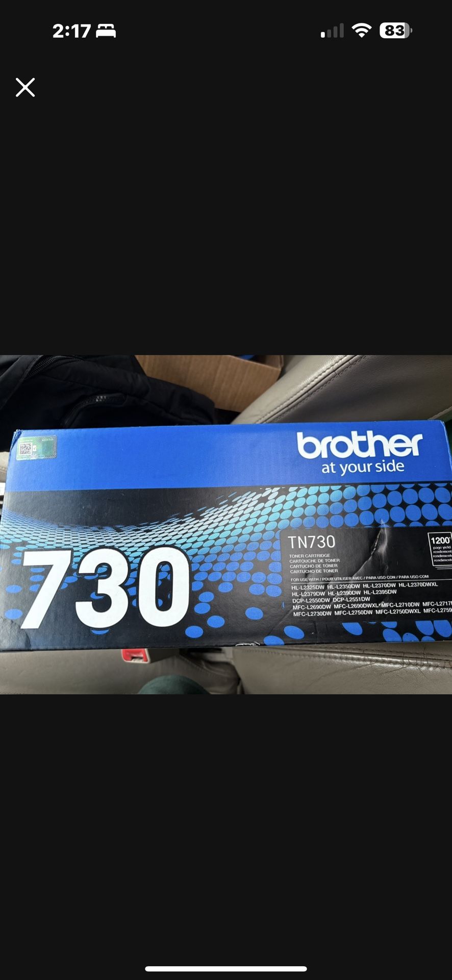 Brother TN730’Toner Cartridge