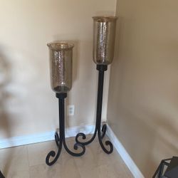 Free Standing Candle Holder Set