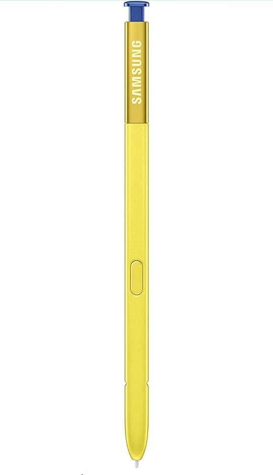 SAMSUNG EJ-PN960BLEGWW Official Original Galaxy Note 9 S Pen Stylus, Yellow/Blue
( Brand New )