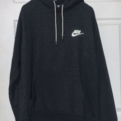 Nike Sportswear Essentials+ Sport Pullover Hoodie Men's Size XL Dark Grey