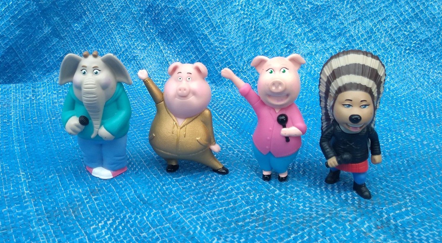 Sing Animated Movie Toy Figure Lot 2016
