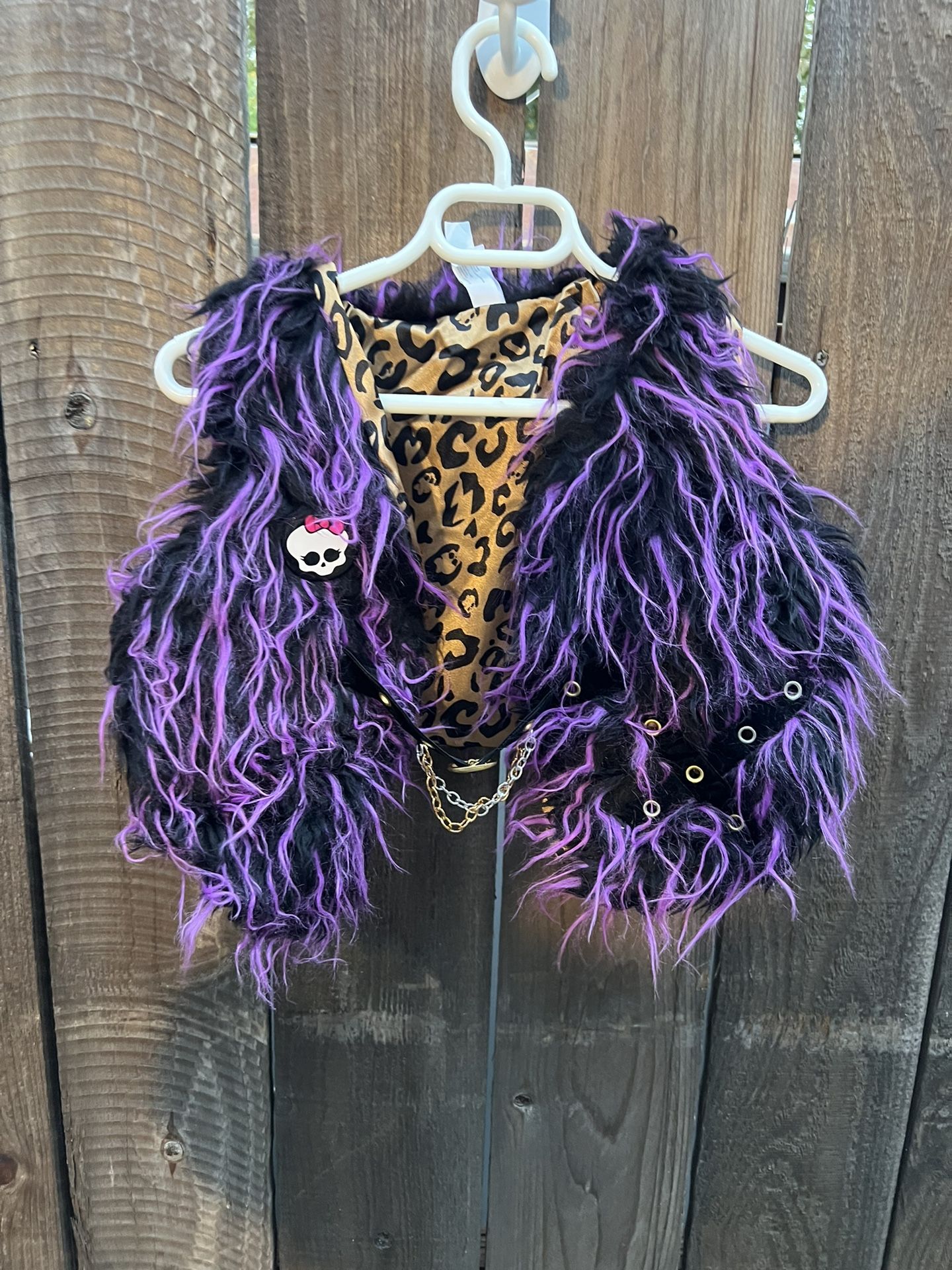 Monster High Fur Vest Halloween 