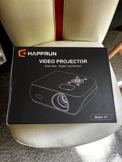 Happrun H1 Video Projector 1080p HD