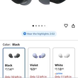 Sony WF-C700N Truly Wireless Noise Canceling in-Ear Bluetooth Earbud Headphones with Mic and IPX4 Water Resistance 