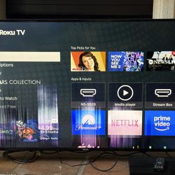 Onn 55” Roku tv for parts or repair