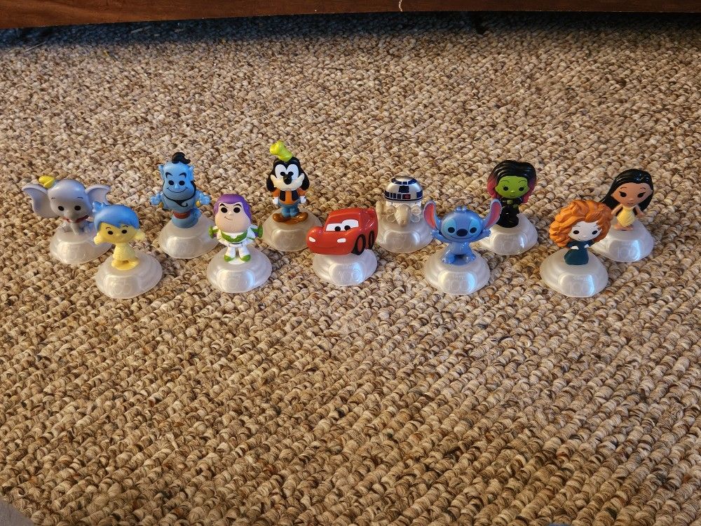 2023 McDonalds Disney 100th Anniversary Figures