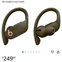 Powerbeats Pro Wireless Earbuds Moss Color 