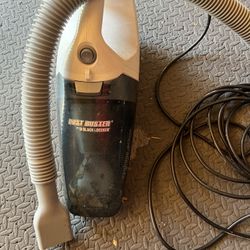 Vacuum Dust Buster Black & Decide 