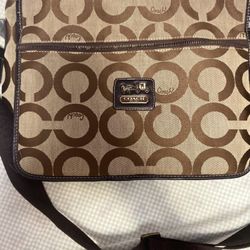 Coach Flap Laptop Bag