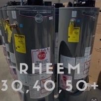 NEW WATER HEATER RHEEM GAS 