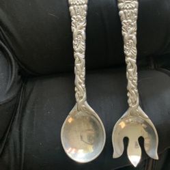 Vintage Spoon And Fork