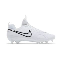 Nike Huarache Lacrosse LAX Cleats White Black