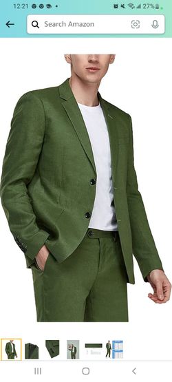 1PA1 Men's Linen Slim Fit Busines Two Buttons Blazer

Size L
Brand new wth tag 
