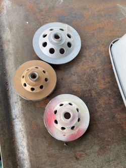 Concrete grinding discs