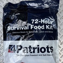 4Patriots 72-Hour Food Supply Kit - Survival, Camping