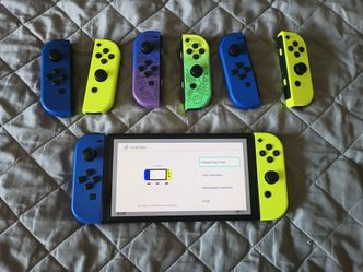Switch controllers joy cons