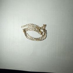 Diamond Cut Gold 18k Chain 