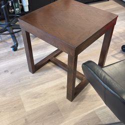 Wood End Table 
