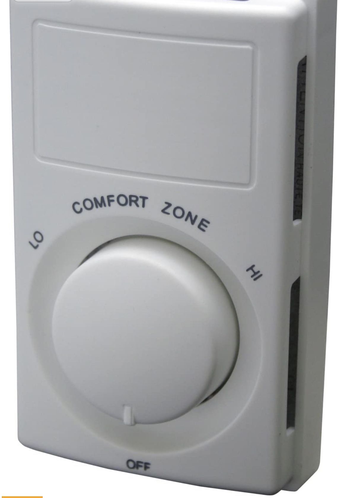 Fahrenheat MD26R DBL Pole Wall Thermostat, White