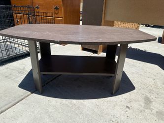 Brown coffee table