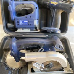 Benchtop Pro 3 Piece Cordless Tool Set