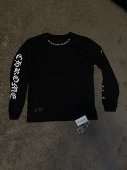 Chrome Hearts Black Long Sleeve T-Shirt