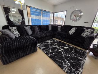 Midnight Madness Ashley Sectional Cheaper At My Store !! 