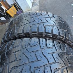 only 2 used tires Lt37x13.50r20 Toyo RT Open Country $199.00