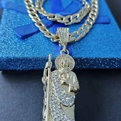 I Deliver I Ship 14k Gold Plated Chain Set