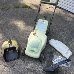 NEUTON EM 4.1 BATTERY OPERATED LAWNMOWER Needs Batteries