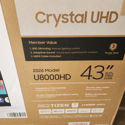 TV SAMSUNG SMART 43".