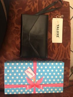 Yaluxe leather clutch