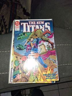 The new titans comic