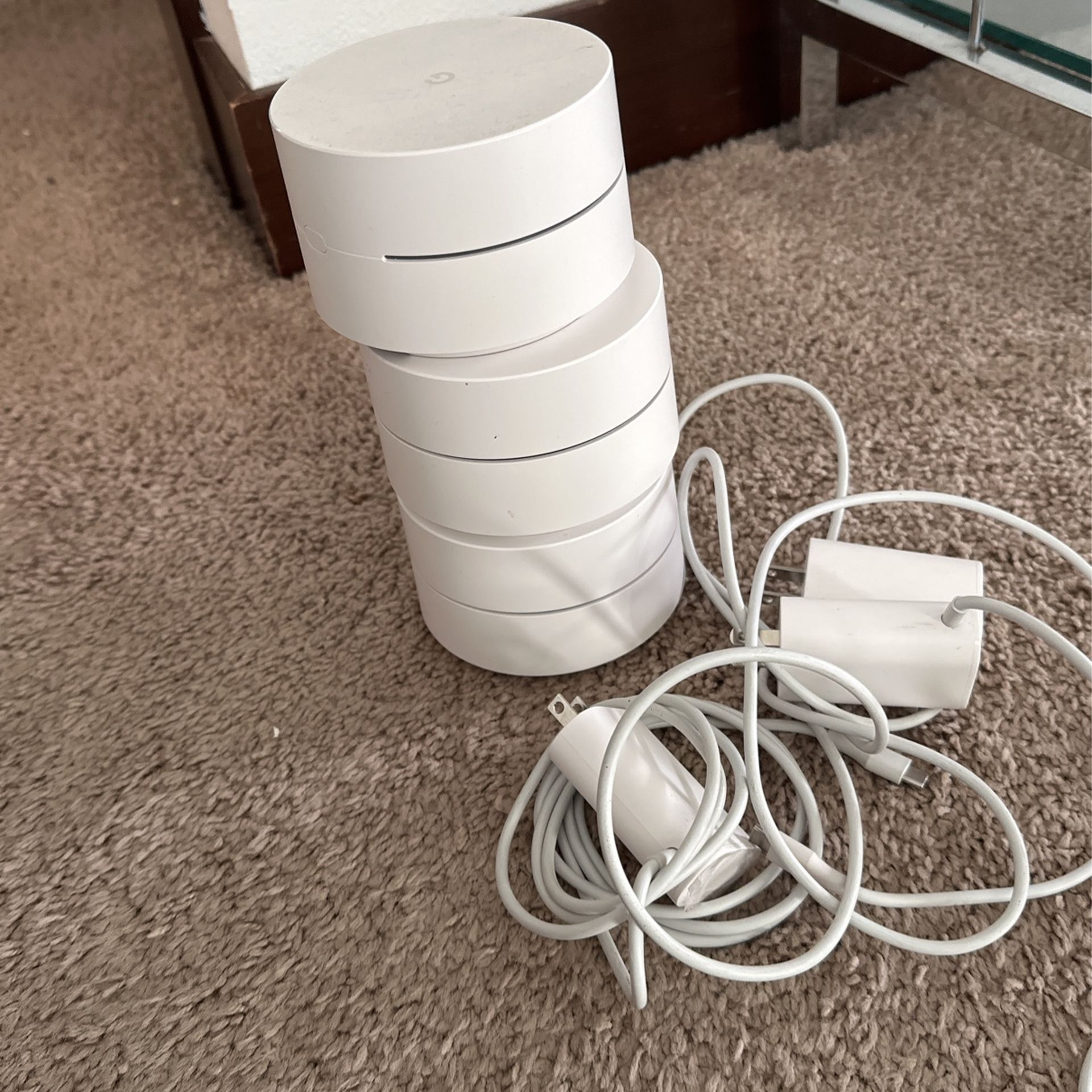 Google Wifi - AC1304 - Mesh WiFi System - Wifi Router - 4500 Sq Ft Coverage - 3 pack