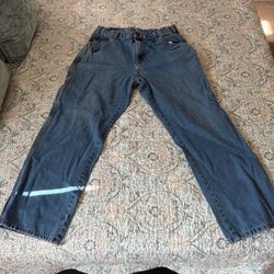 Y2K dickies blue straight/baggy pants