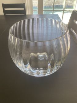 Glass Punch Bowl