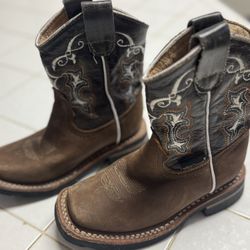 Toddler Boys Brown Boots