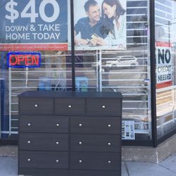 Dresser 9 Drawers In Any Color New-size-56W-16D-43H