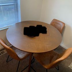Project 62 Threshold 44” Round Hazelnut Maston Dining Table