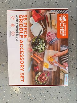 Griddle accessory set