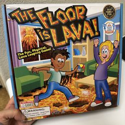 The Floor Is Lava Board Game Complete Set 